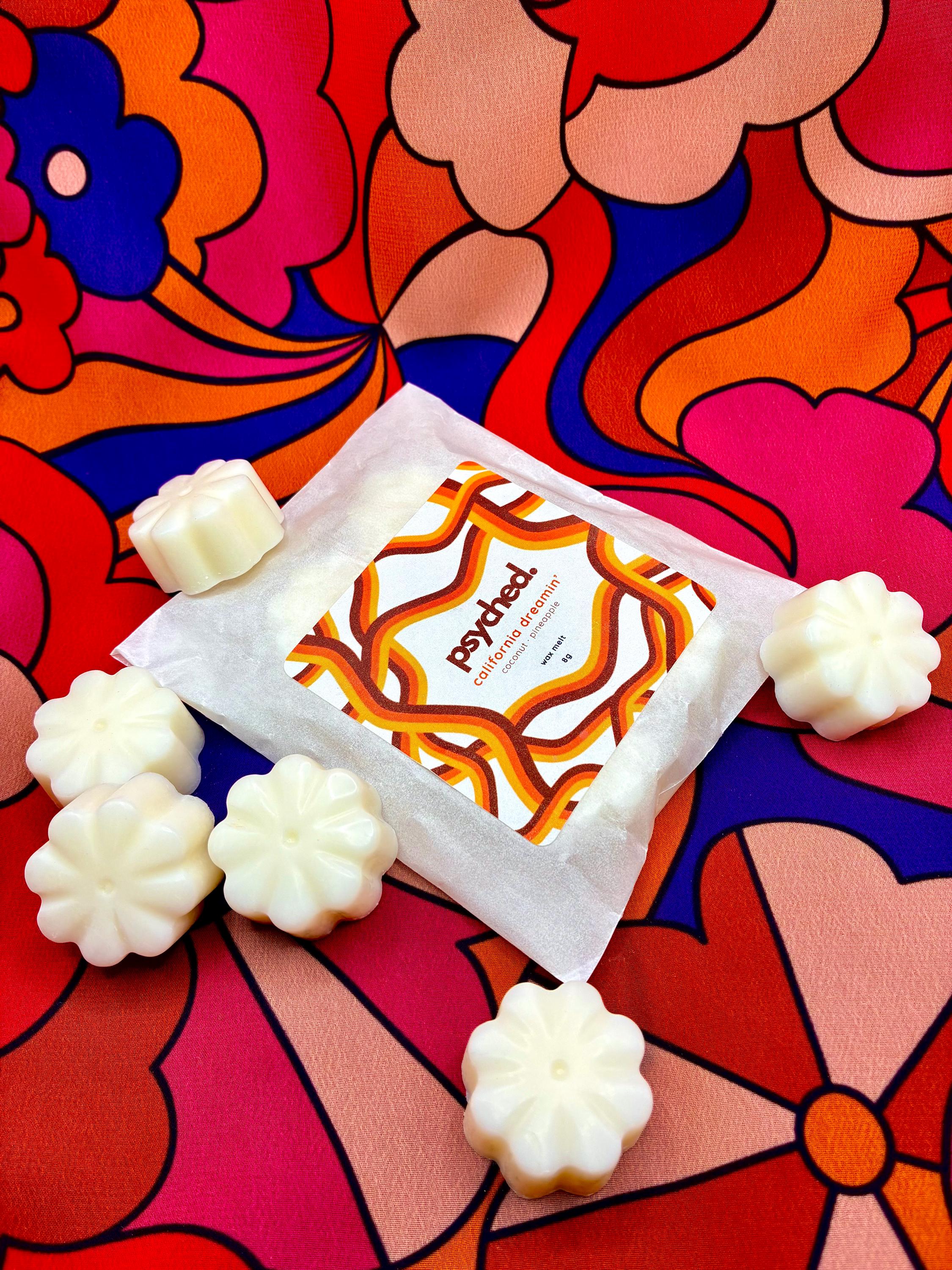 'California Dreamin' Wax Melts - Coconut & Pineapple