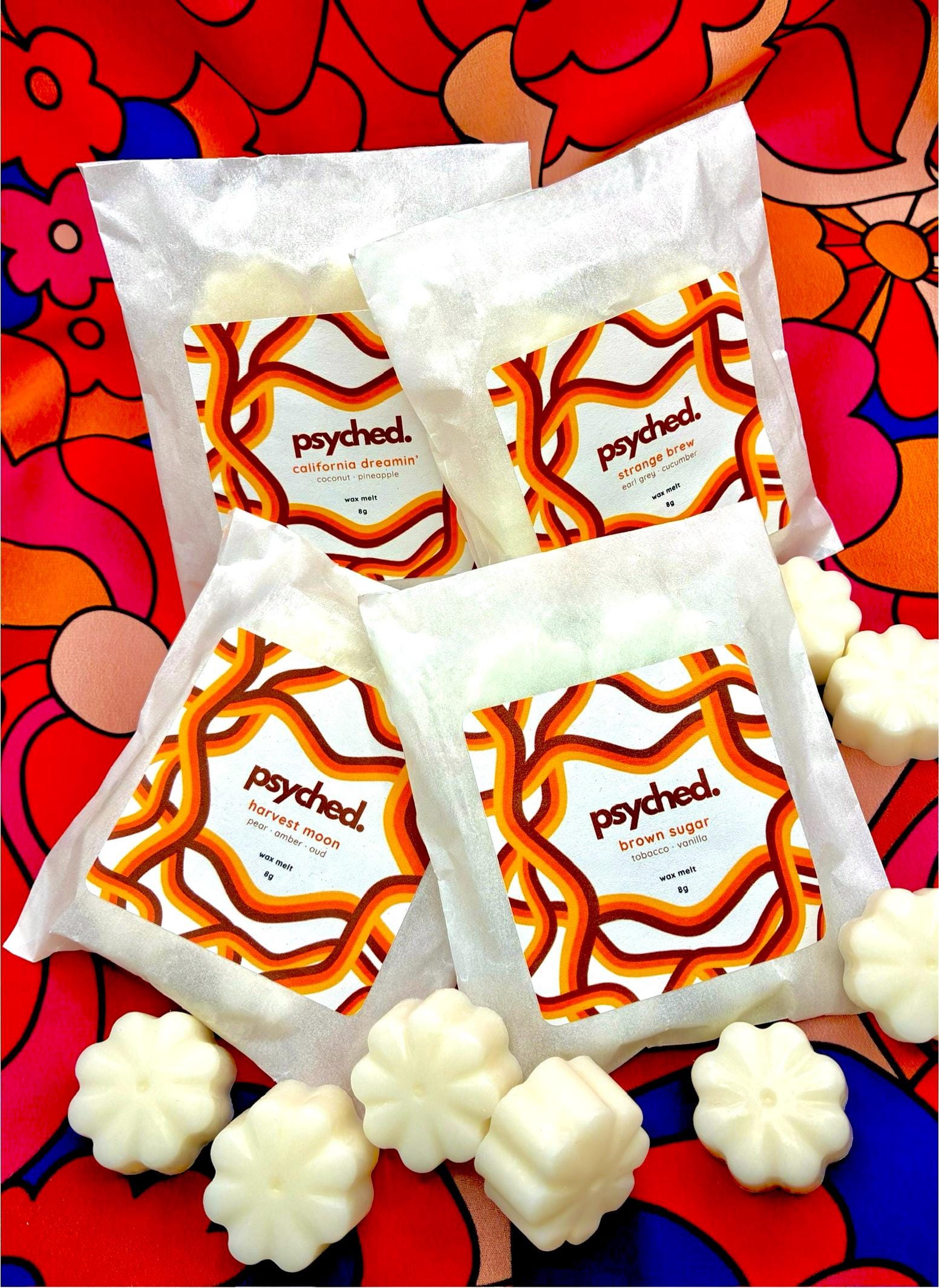 Home Fragrance Discovery Box: Retro Vegan Wax Melt Set