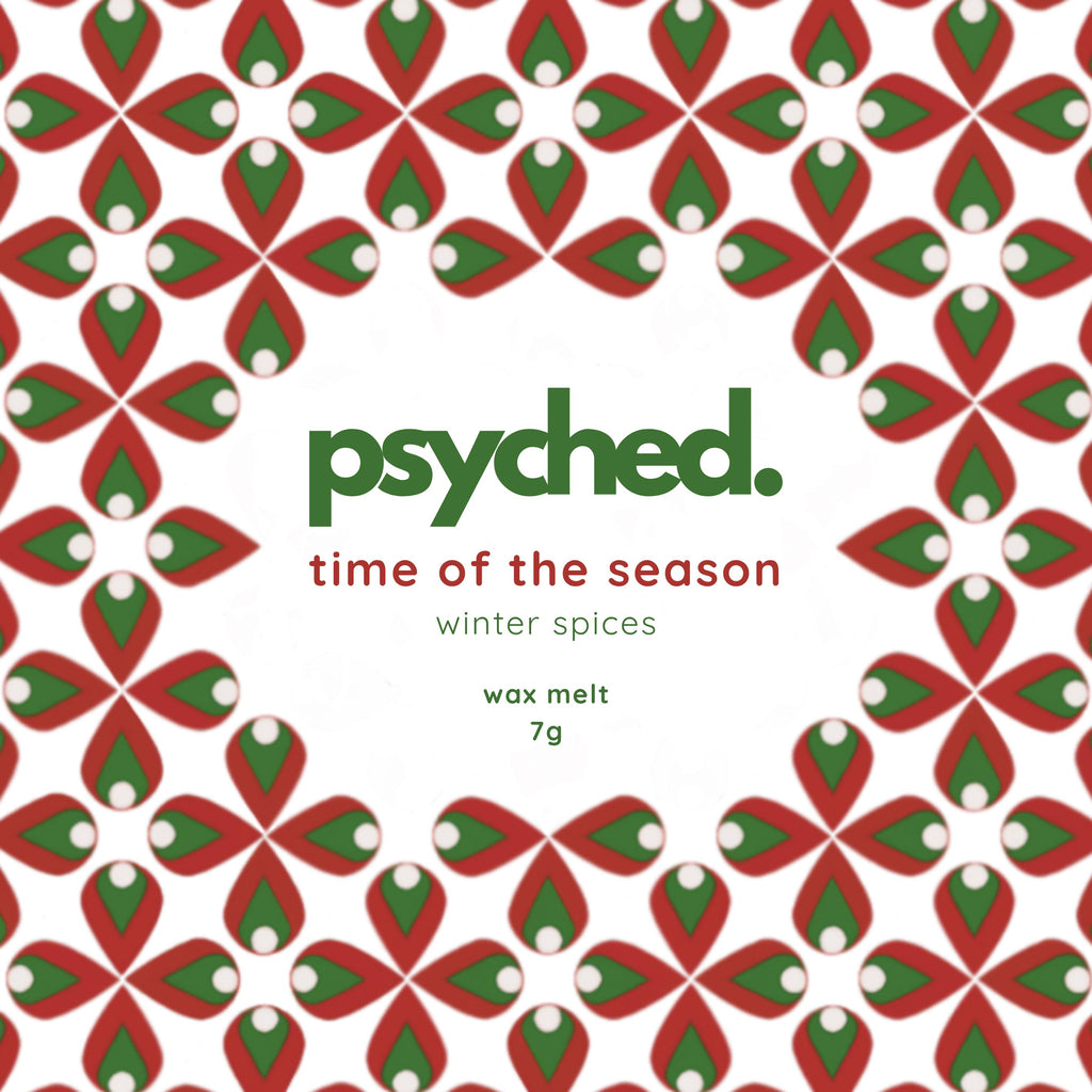 Time of the Season - Winter Spices - Retro Vegan Christmas Wax Melts